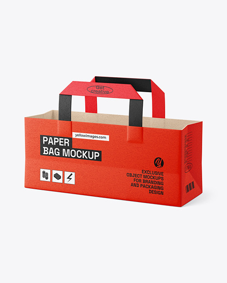 Kraft Paper Bag Mockup
