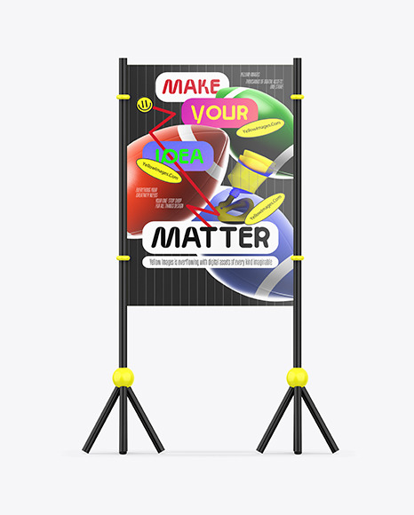 Advertising Stand Mockup