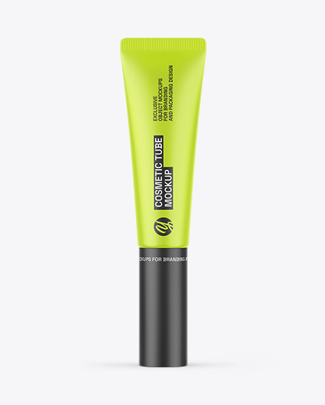 Matte Cosmetic Tube Mockup