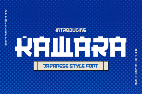 KAWARA FONT