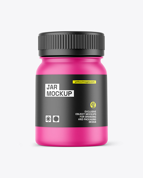 Matte Jar Mockup