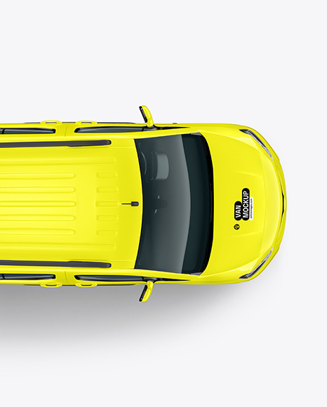 Van Mockup - Top View