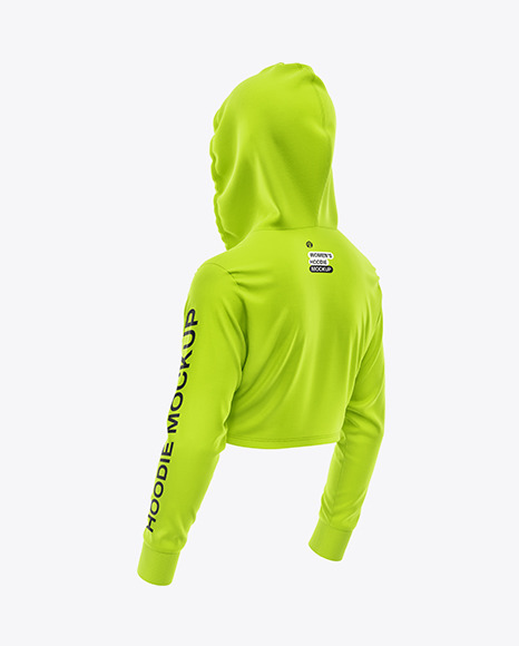 Cropped Hoodie Mockup