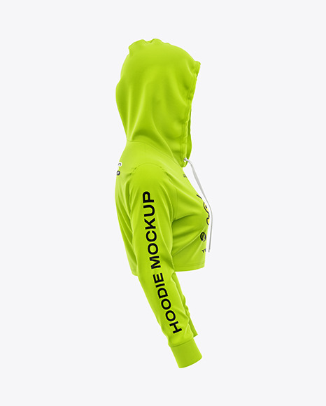 Cropped Hoodie Mockup
