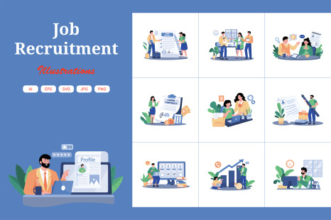 M723_Job Recruitment Illustration_Part 02