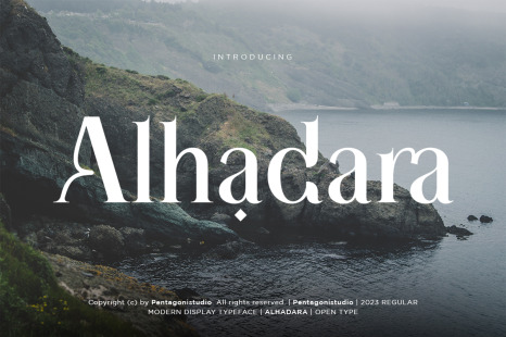 Alhadara | Modern Serif Font