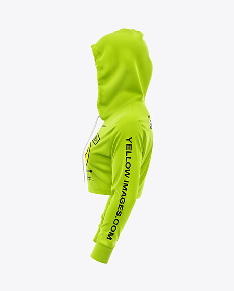 Cropped Hoodie Mockup