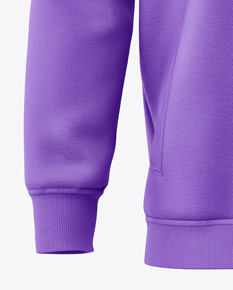 Men’s Zip Sweatshirt Mockup - Front View