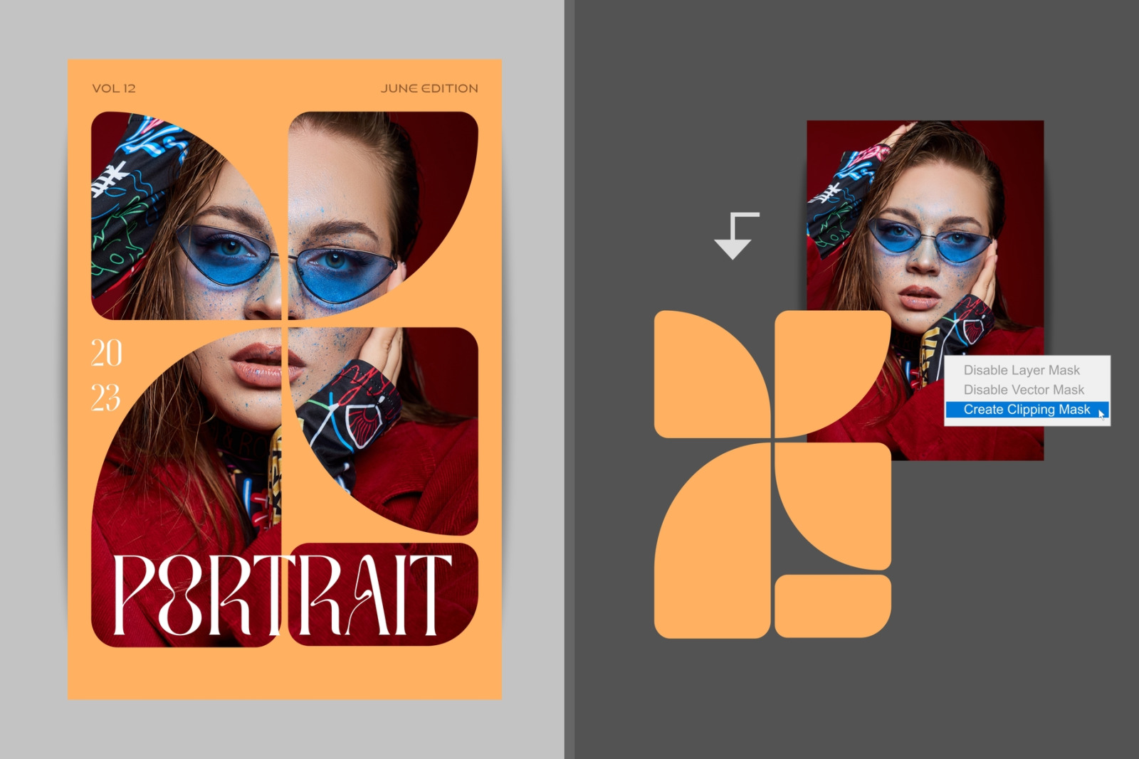 Geometric Mask, Frames and Shapes Geometric Mask, Frames and Shapes