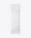 Matte Stick Sachet Mockup