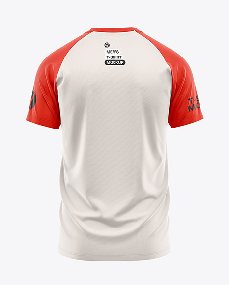 Men’s Raglan T-Shirt Mockup