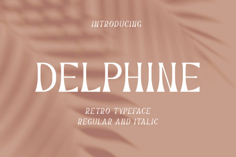 Delphine - Elegant Typeface
