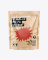 Kraft Stand Up Pouch Mockup