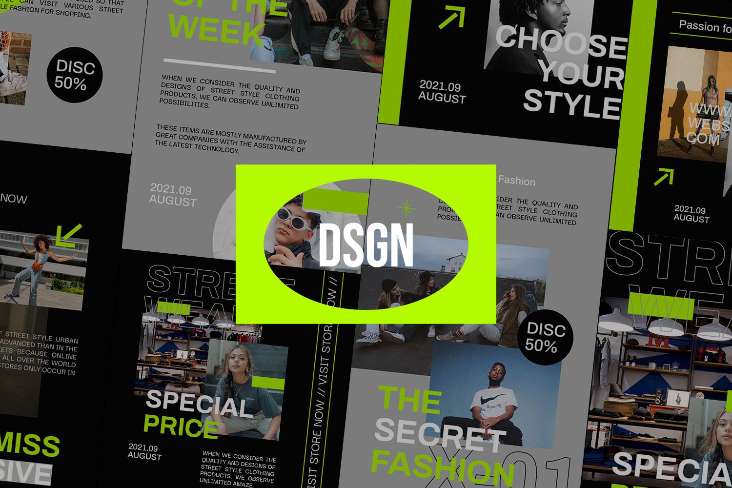Drawm Urban Instagram Templates Drawm Urban Instagram Templates