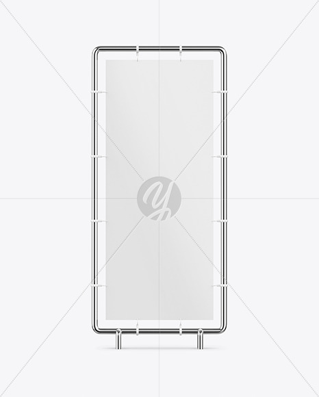 Frame Banner Stand Mockup