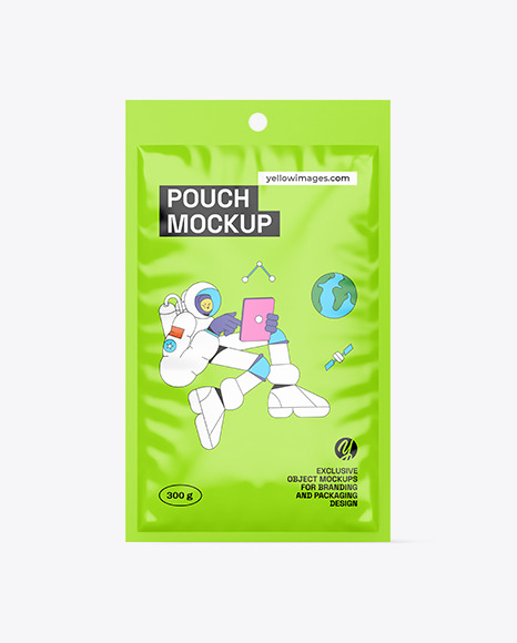 Plastic Pouch Mockup