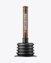 Plunger With Dark Wood Handle Mockup