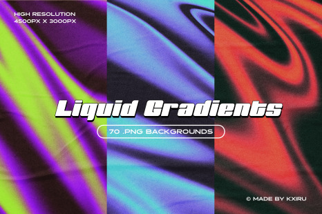 30 Abstract Liquid Gradients