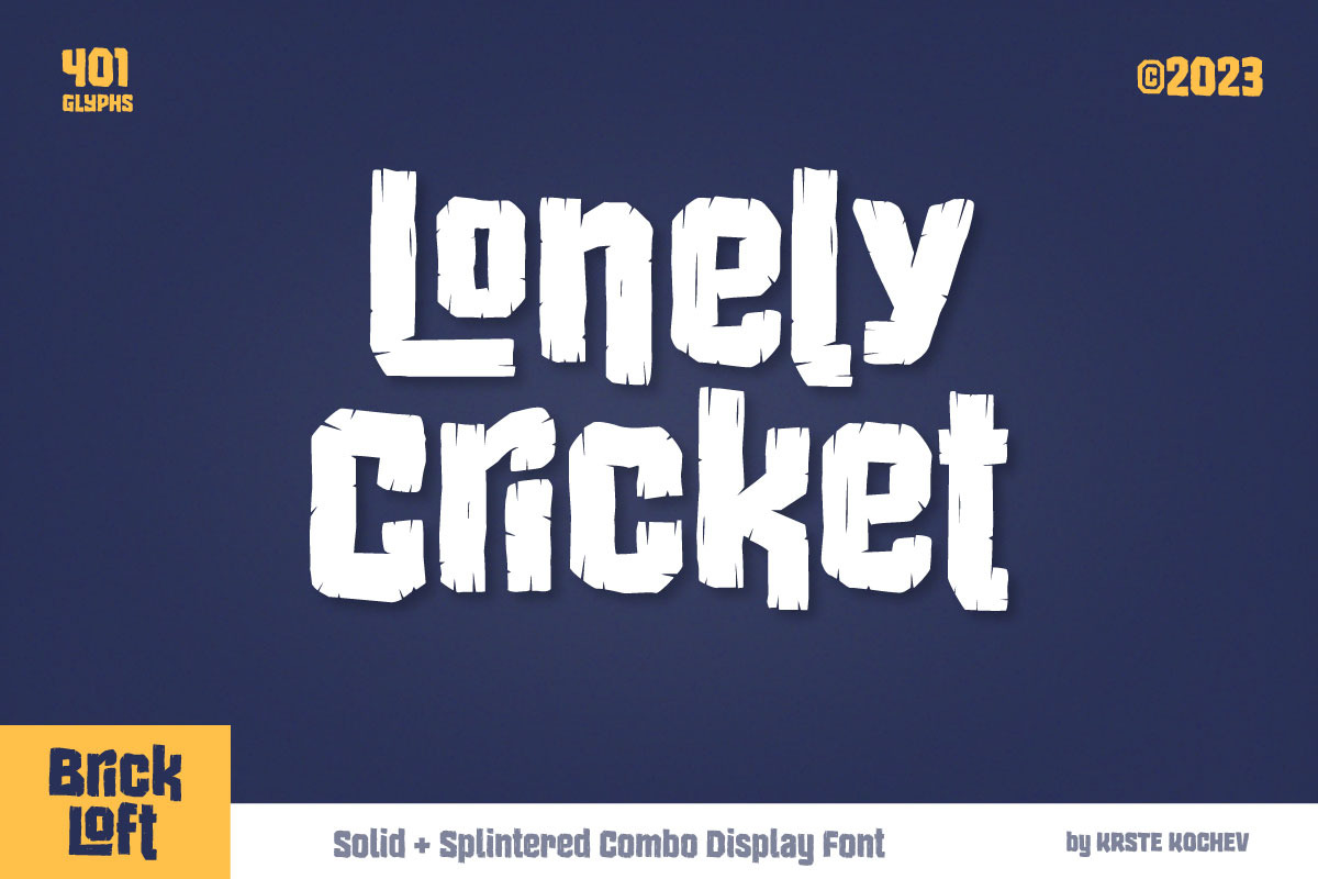 Brick Loft - Display Font Brick Loft - Display Font