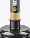 Plunger With Dark Wood Handle Mockup