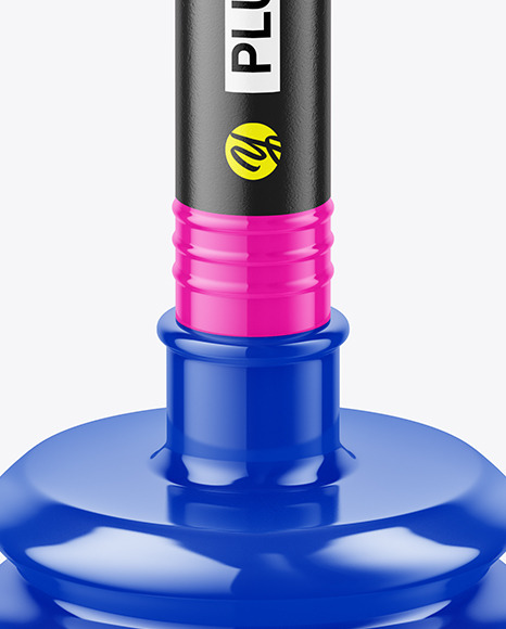 Glossy Plunger Mockup