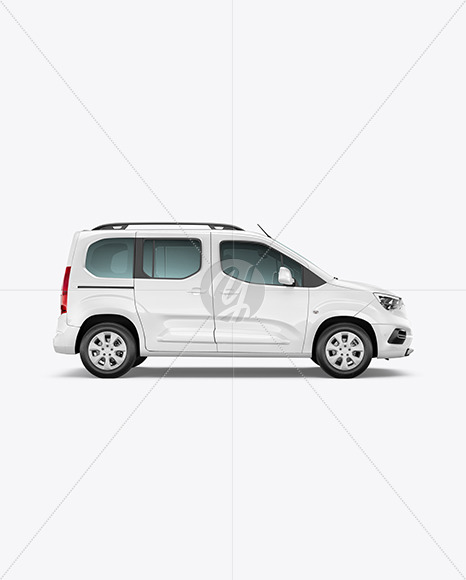 Van Mockup - Side View