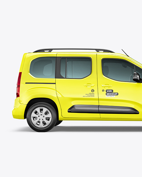 Van Mockup - Side View