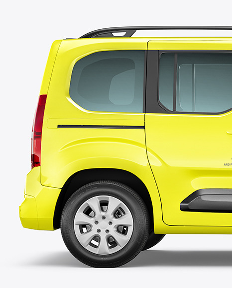 Van Mockup - Side View