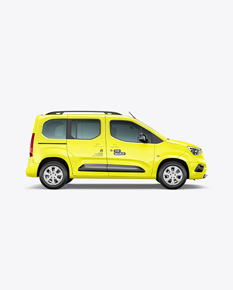 Van Mockup - Side View