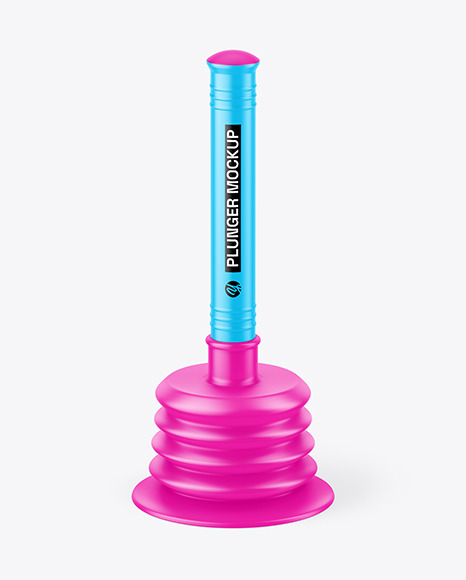 Matte Plunger Mockup