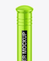 Glossy Metallic Plunger Mockup