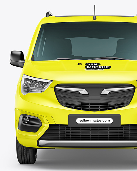 Van Mockup - Front View