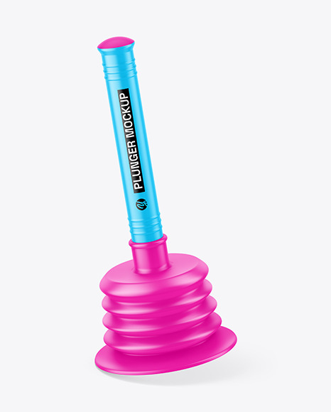 Matte Plunger Mockup