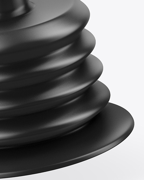 Matte Metallic Plunger Mockup