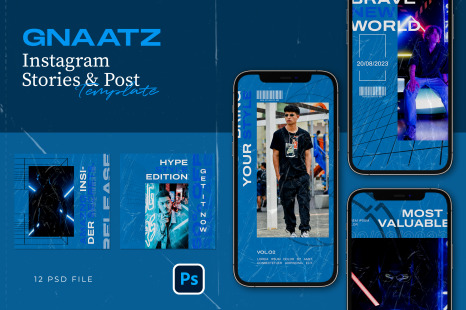 Hype Instagram Templare - GNAATZ