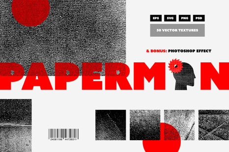 Paperman Halftone Textures