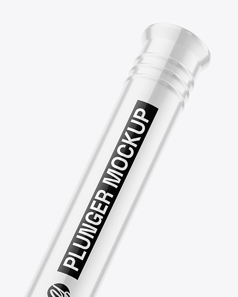 Glossy Plunger Mockup