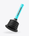 Matte Metallic Plunger Mockup