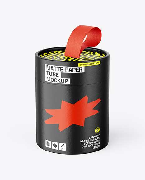 Paper Tube Mockup