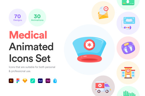 Animated Medical Icons