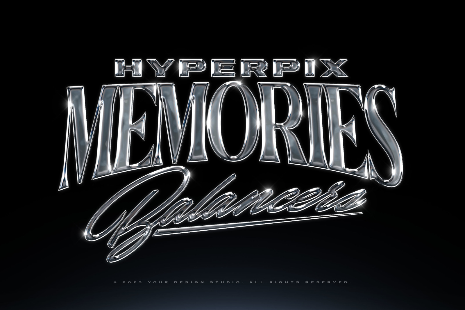 Chrome Text Effects / Logo Styles Vol.7 Chrome Text Effects / Logo Styles Vol.7