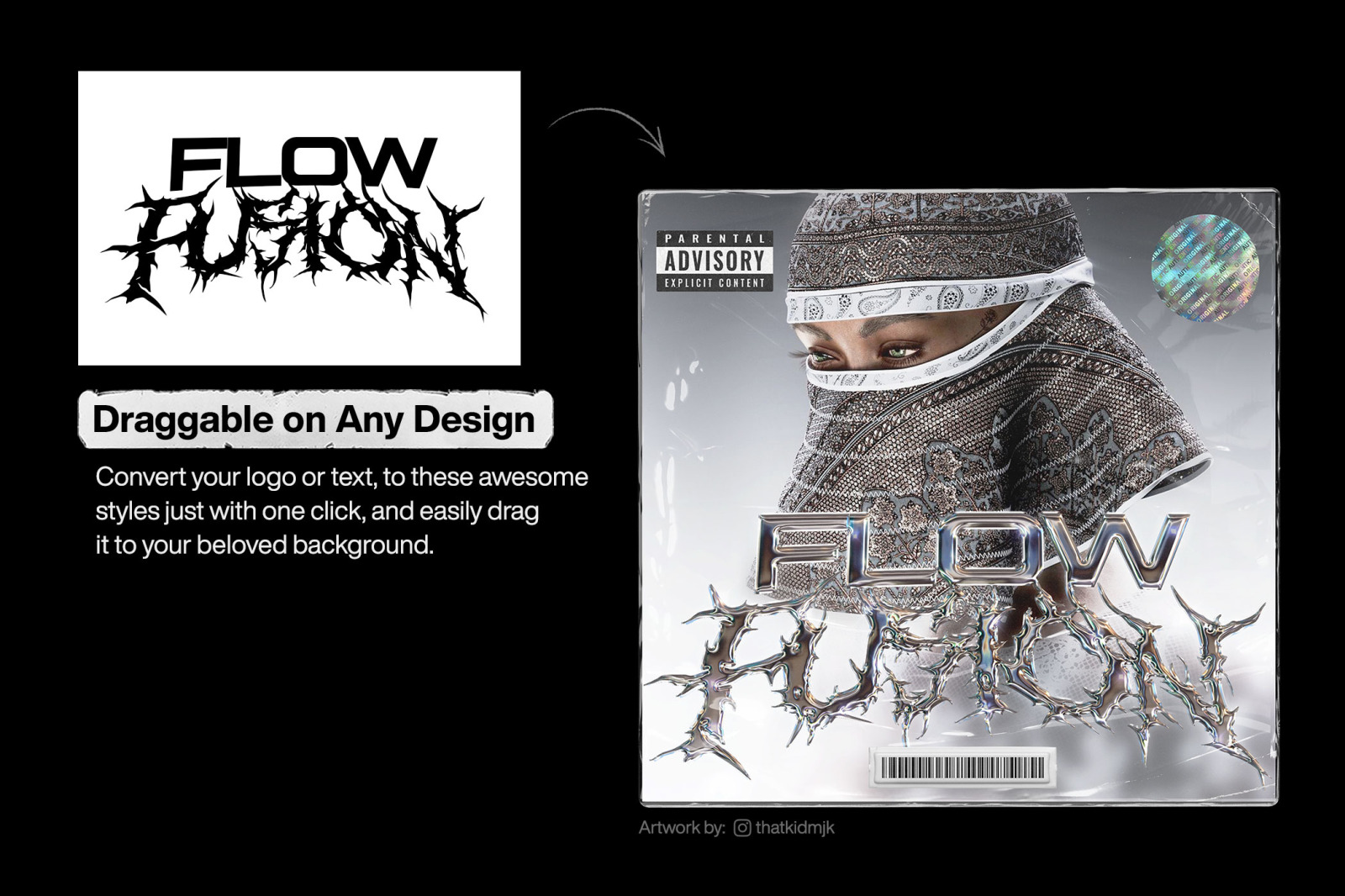 Chrome Text Effects / Logo Styles Vol.7 Chrome Text Effects / Logo Styles Vol.7