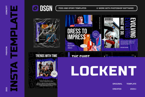 Lockent Urban Instagram Templates