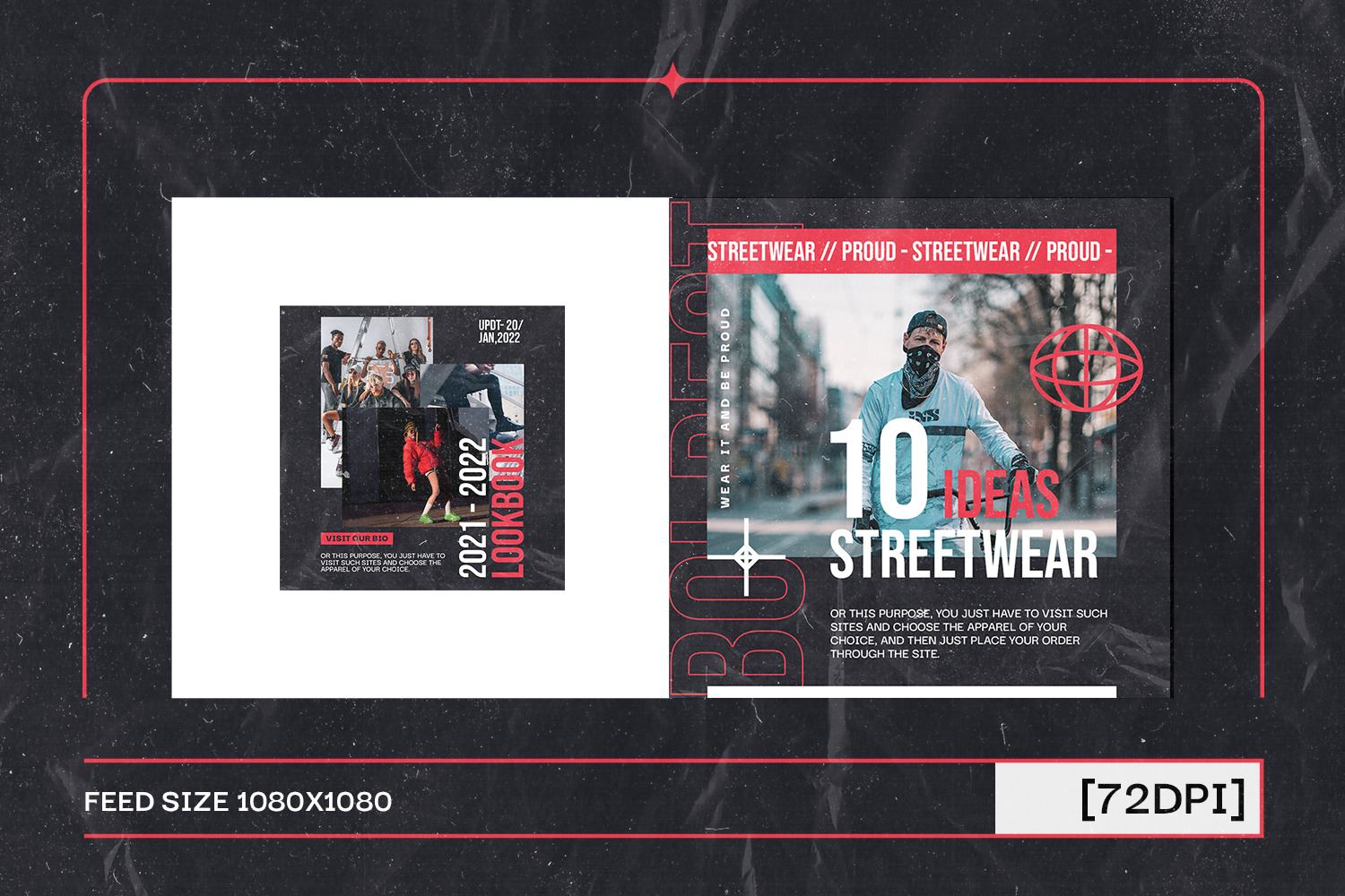 Gratz Urban Instagram Templates Gratz Urban Instagram Templates