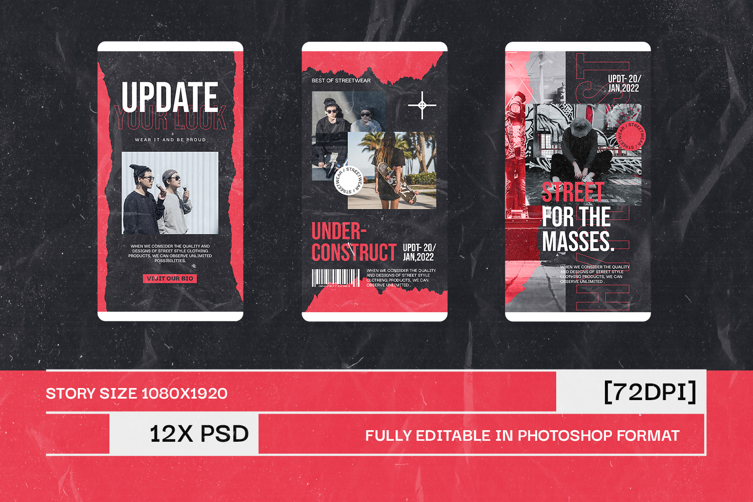 Gratz Urban Instagram Templates Gratz Urban Instagram Templates