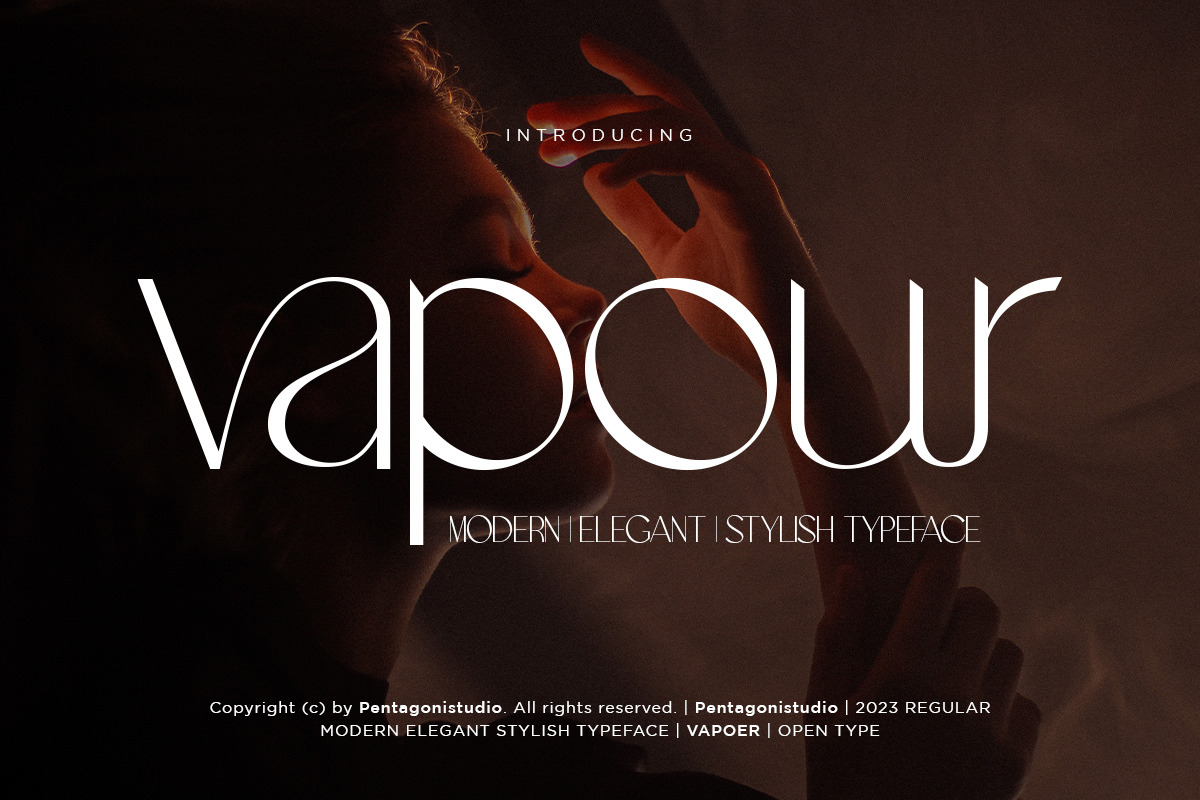Vapour | Elegant Sans Serif Vapour | Elegant Sans Serif