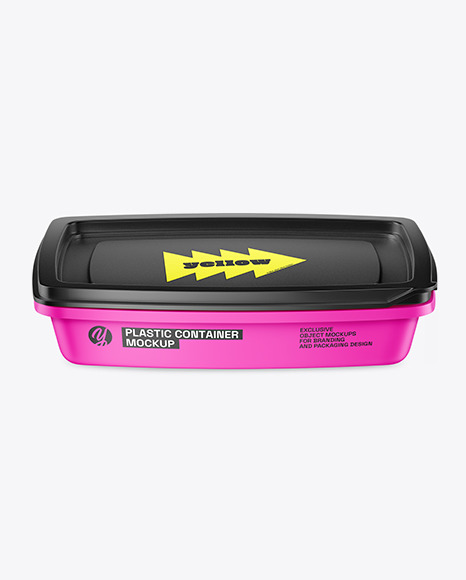 Plastic container