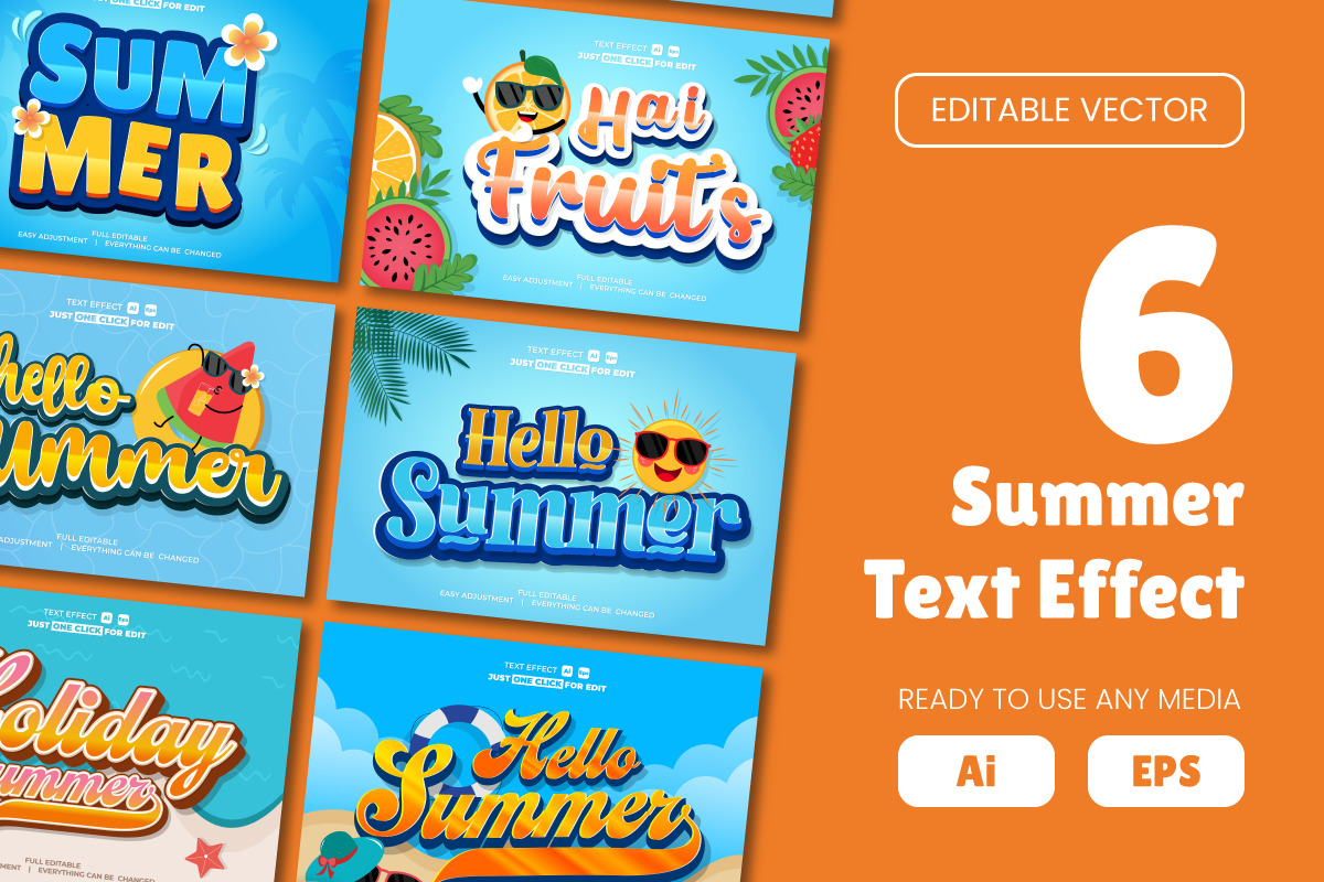 Summer Event Text Effect Editable Collection Vol 2 Summer Event Text Effect Editable Collection Vol 2