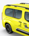 Van Mockup - Half Side View