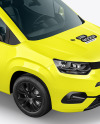 Van Mockup - Half Side View